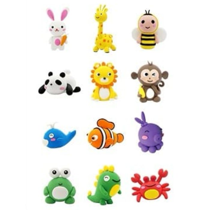 Mikatale Air-Dry Clay Kit (Animal Kingdom)