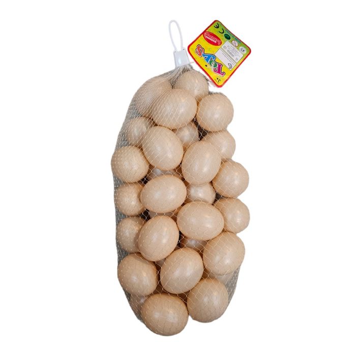 4cm x 5.5cm Plastic Eggs (30pcs) 5243-30