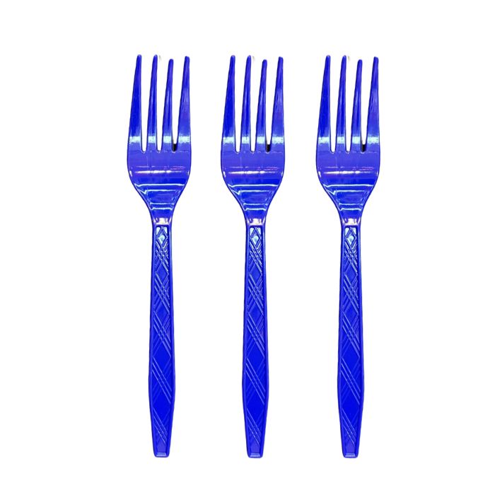 7inch Solid Color Plastic Cutlery (20pc)