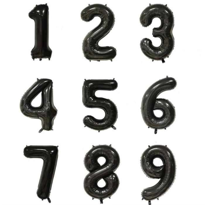 Jumbo Black Foil Balloon