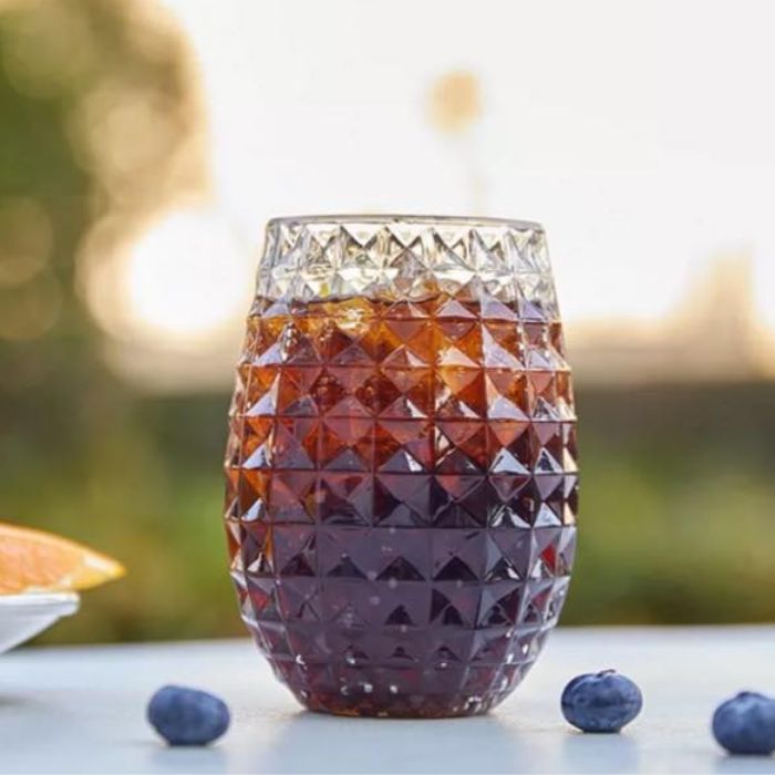 12oz Diamond Designed Plastic PET Cup