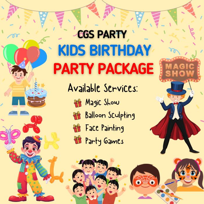 Kids Party Celebration Packages