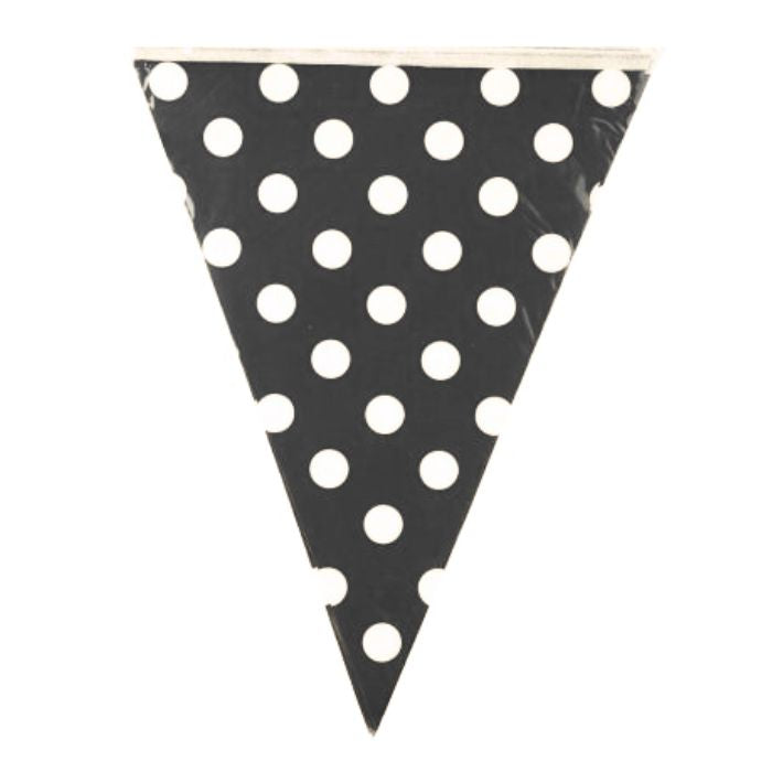 Polka Dots Triangle Bunting (Assorted Color)