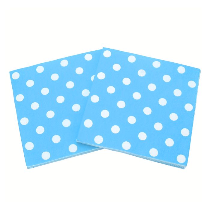 Polka Dot Square Napkins