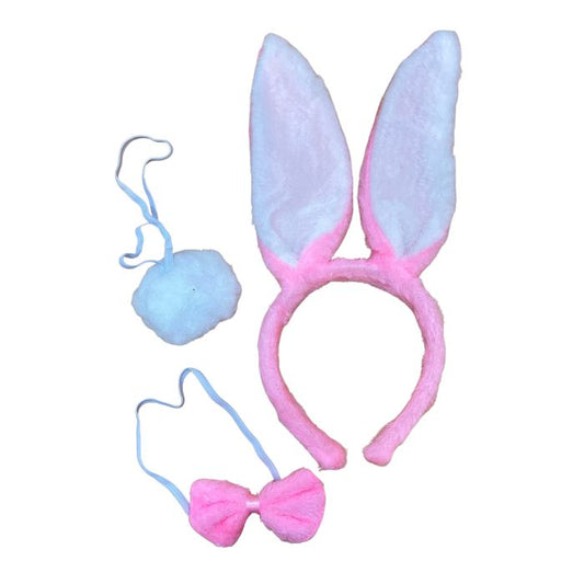 3pc Rabbit Headband Set