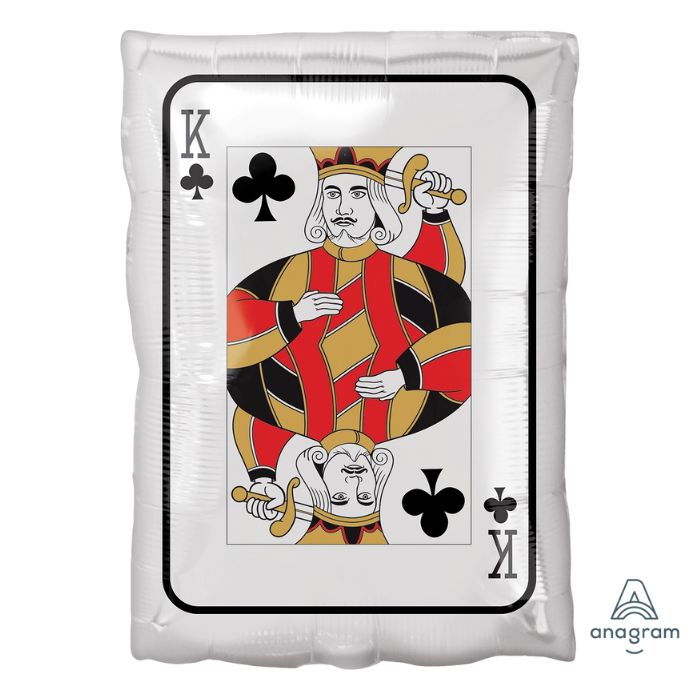17 Inch King and Ace Cards Foil Balloon A39705