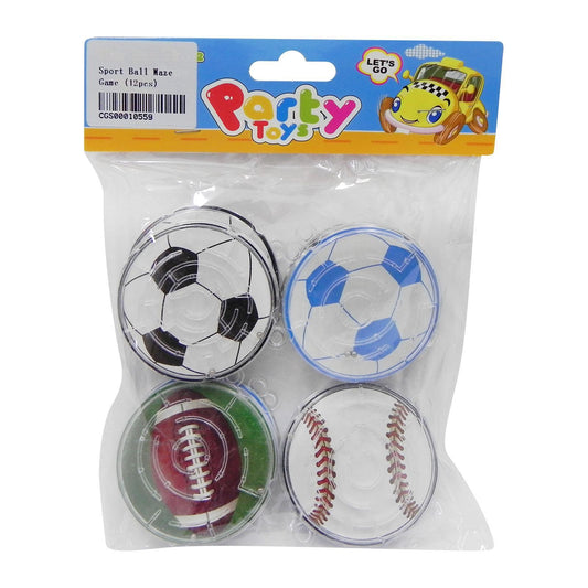 Mini Sports Ball Maze Game