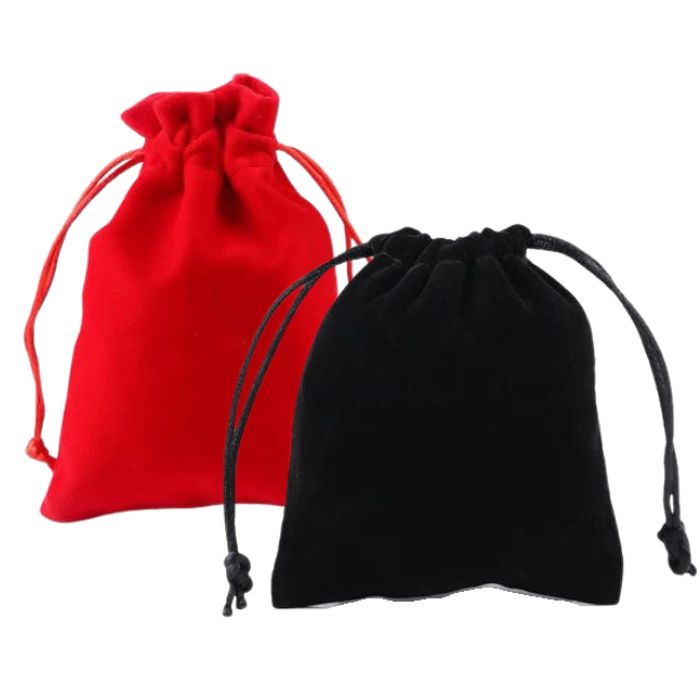 Velvet Drawstring Pouch (10pcs)