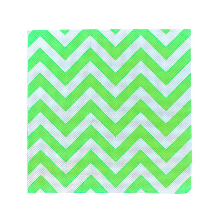 Wave Design Square Napkins