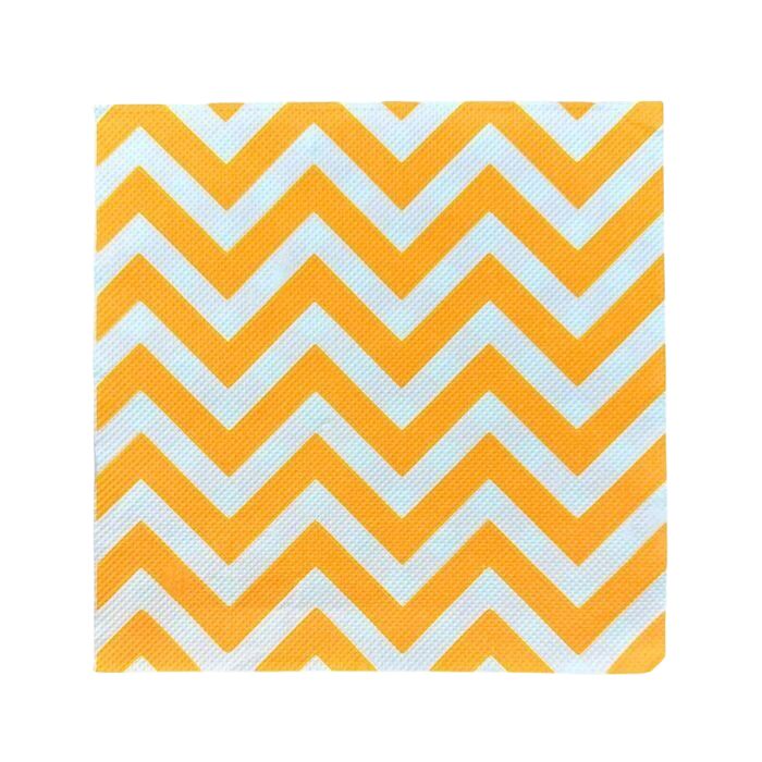 Wave Design Square Napkins