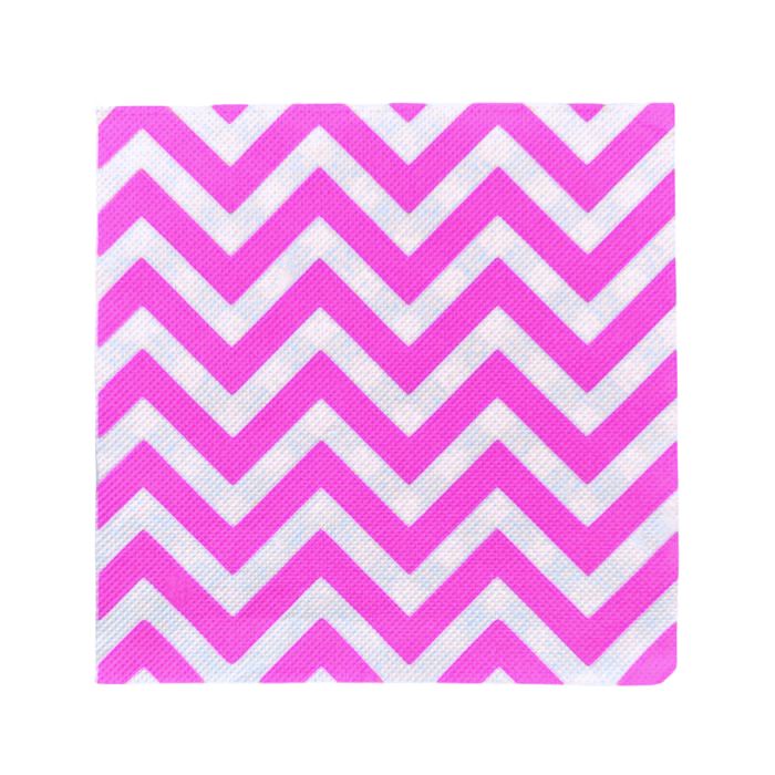 Wave Design Square Napkins