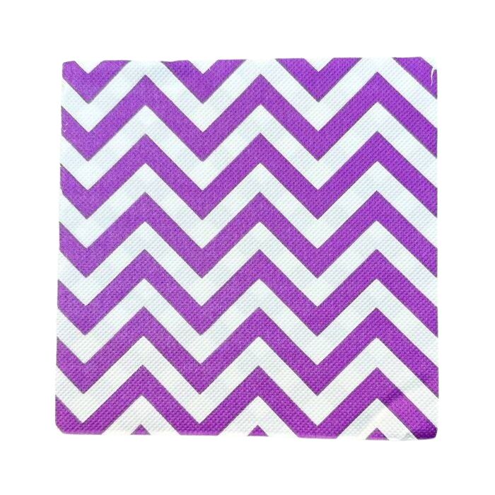 Wave Design Square Napkins