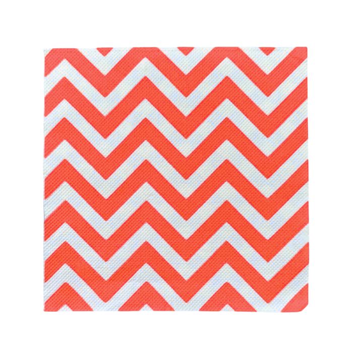 Wave Design Square Napkins