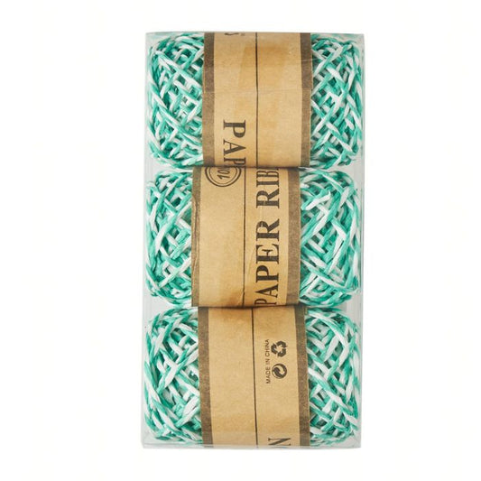 Double Color Paper String Baker's Ribbon