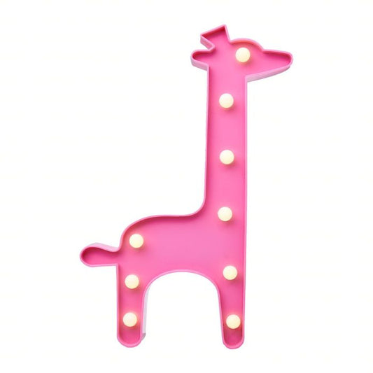 LED Plastic Giraffe Light