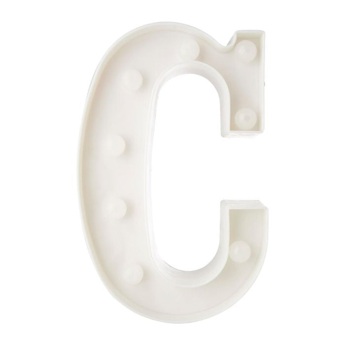 LED A-Z Plastic Alphabet