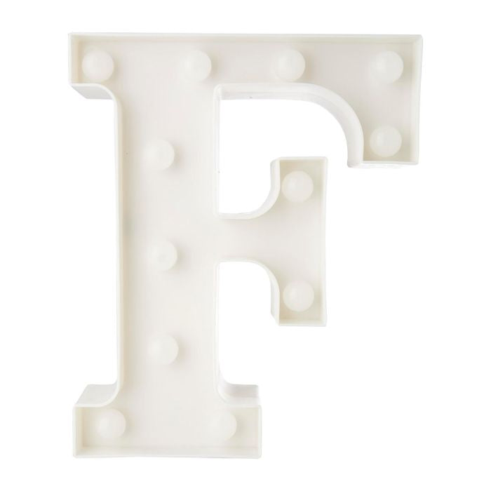 LED A-Z Plastic Alphabet