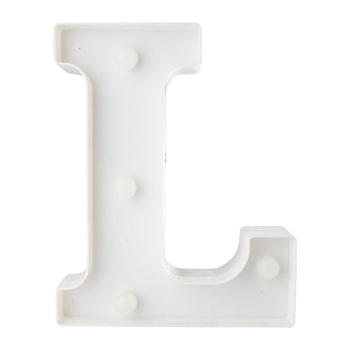 LED A-Z Plastic Alphabet
