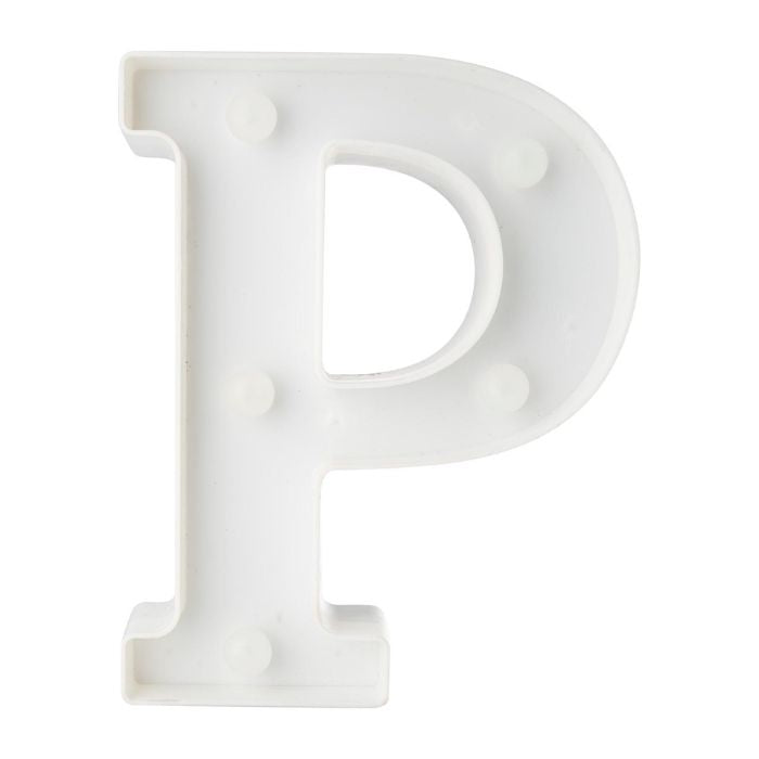 LED A-Z Plastic Alphabet
