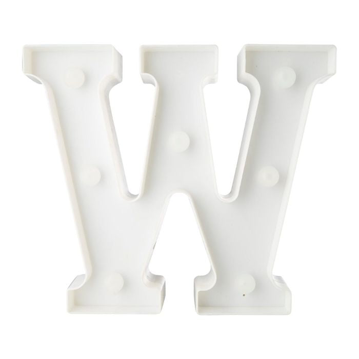 LED A-Z Plastic Alphabet