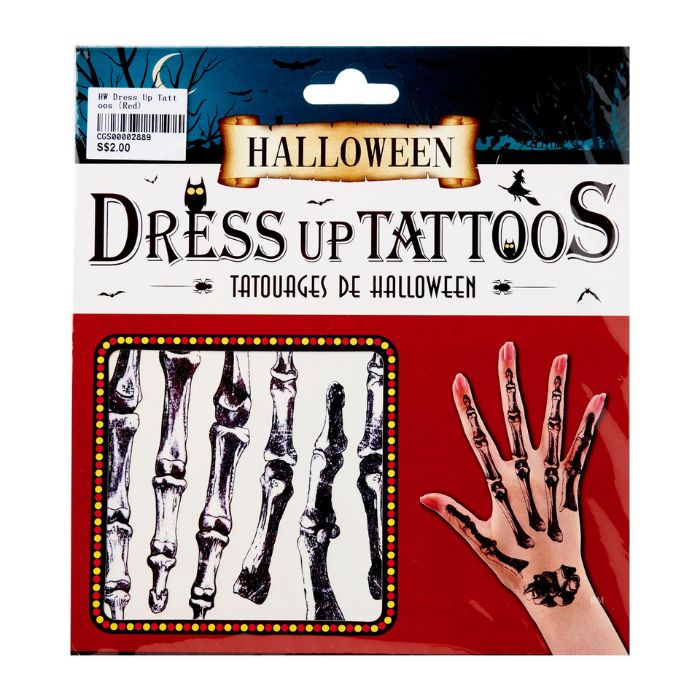 Halloween Dress Up Tattoos (Assorted)