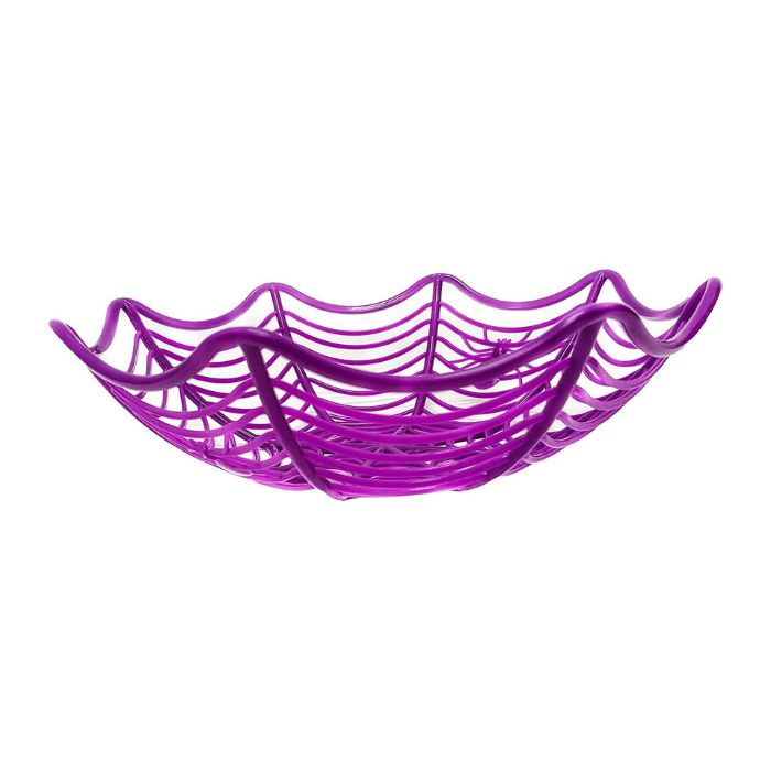 Halloween Spider Web Basket (assorted)