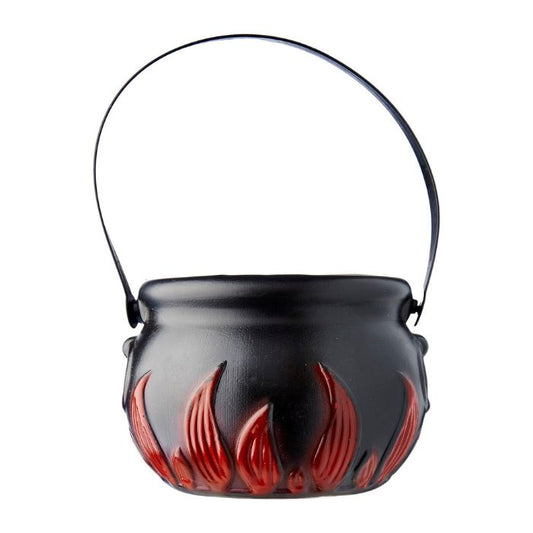 Witch Cauldron Bucket (Red/Black)
