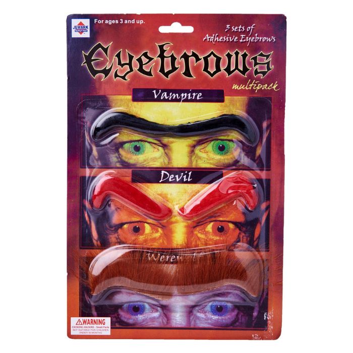 Eyebrows Multipack Stick On (3pc)