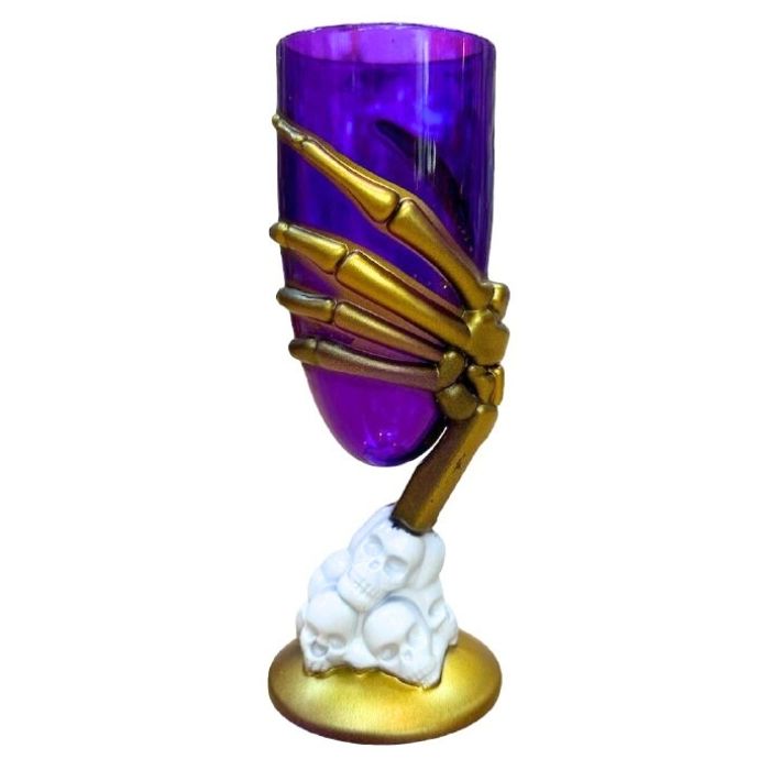 Skeleton Hand Wine Glass (assorted)