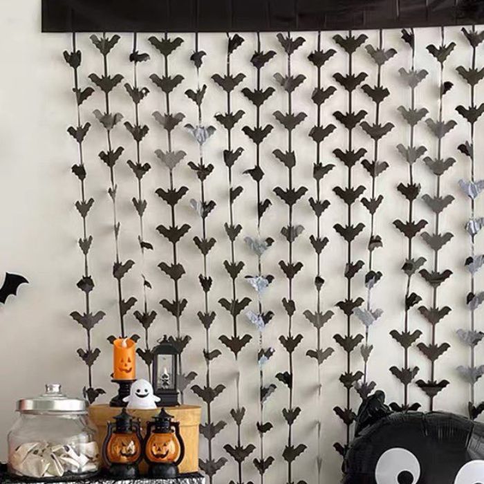 Halloween Themed Backdrop Curtain