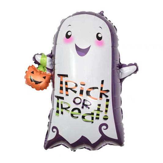 32inch Halloween Cute Ghost Foil Balloon