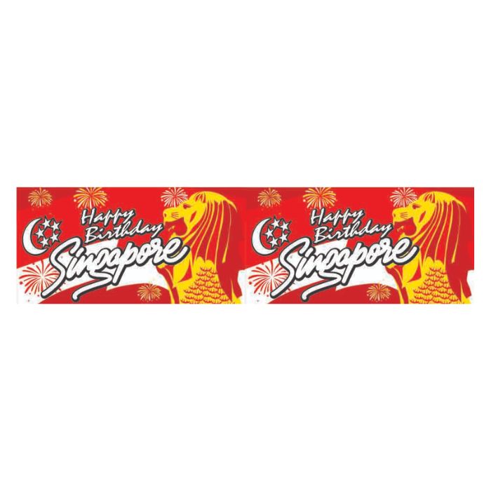 Singapore Bunting Banner C20B