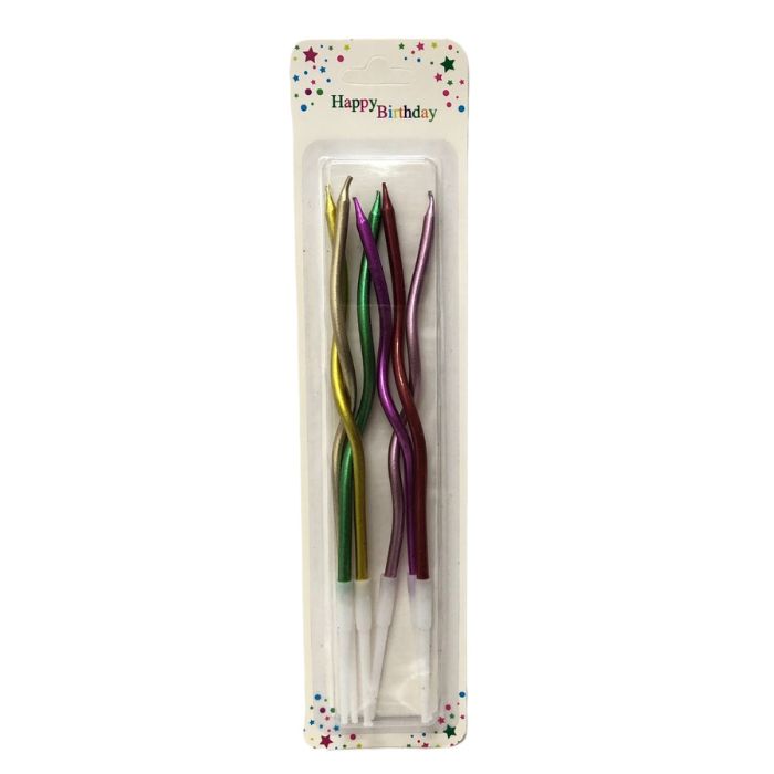 Thin Wavy Candles
