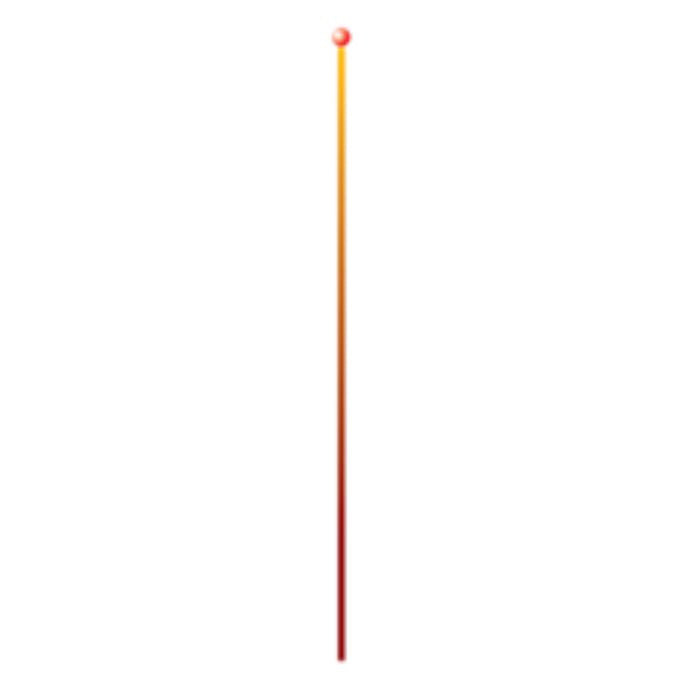 CF2 White Lionhead Colored Flag