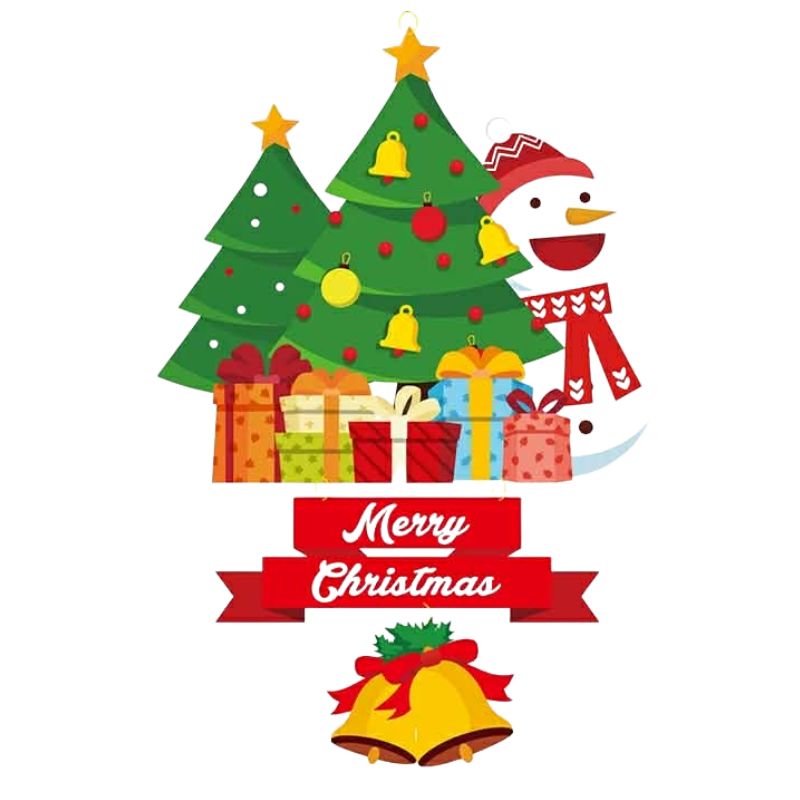 XM 33x48cm Hanging Snowman Christmas Decoration SG-04