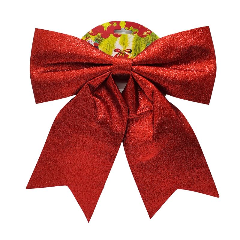 Glitter Ribbon Bow Decoration DHA42