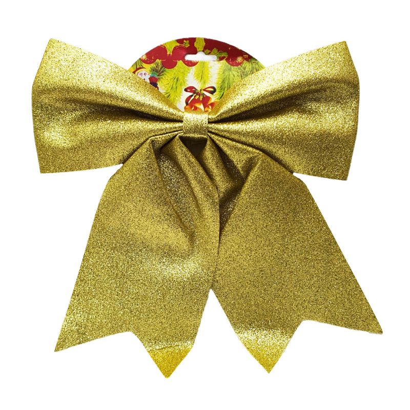 Glitter Ribbon Bow Decoration DHA42