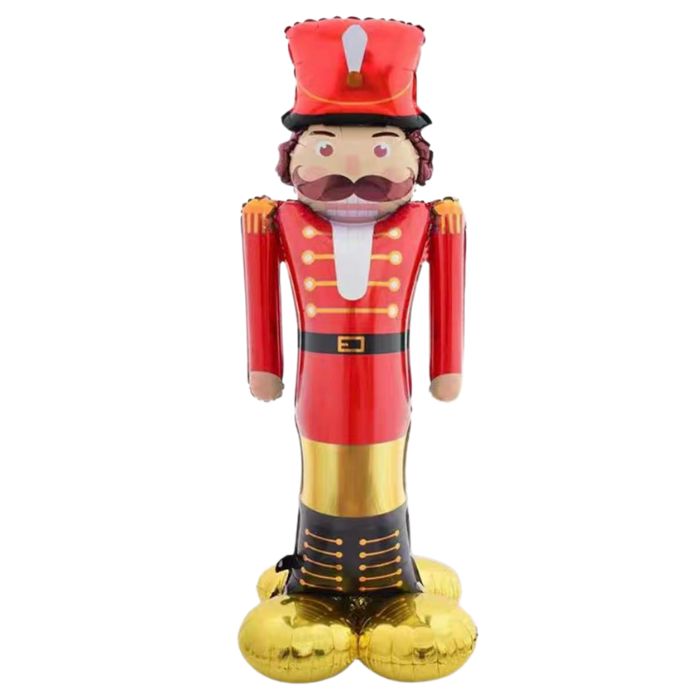58inch Foil Balloon Décor (Red Nutcracker)
