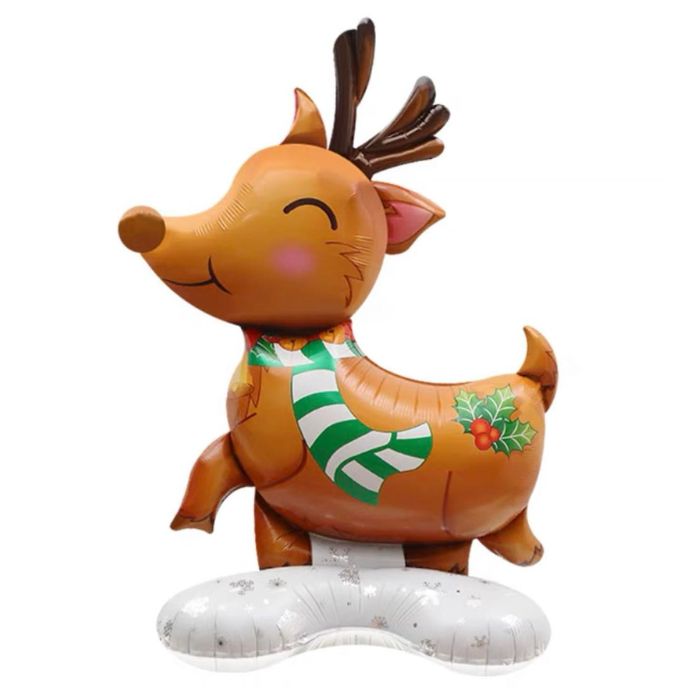 48inch Foil Balloon Decoration F0832 (Brown Reindeer)
