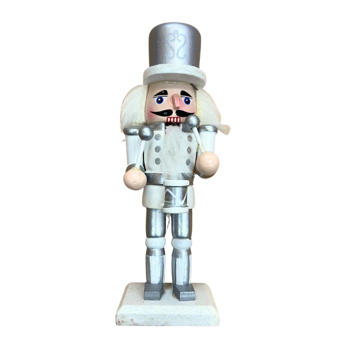 15cm Silver Nutcracker N01386