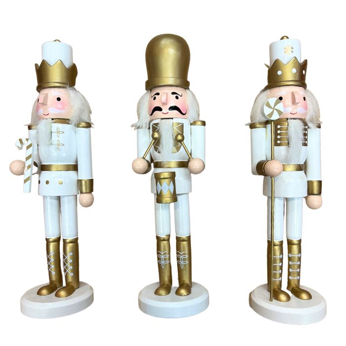 30cm Gold Nutcracker 491681