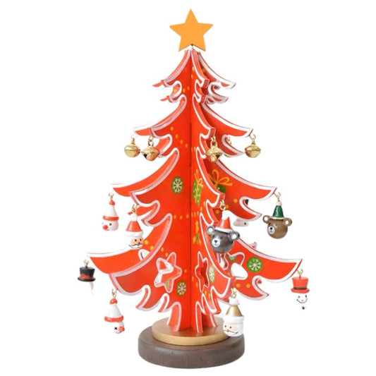 29.5cm Wooden Christmas Tree Y01071