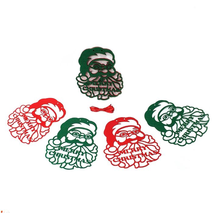 Non-woven Santa Claus Christmas Garland