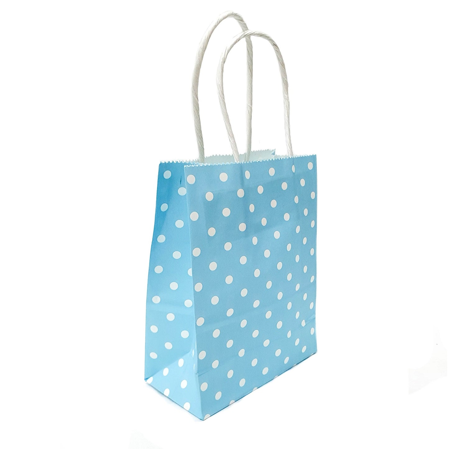 11cm x 15cm x 6cm Polka Dots Kraft Paper Bag
