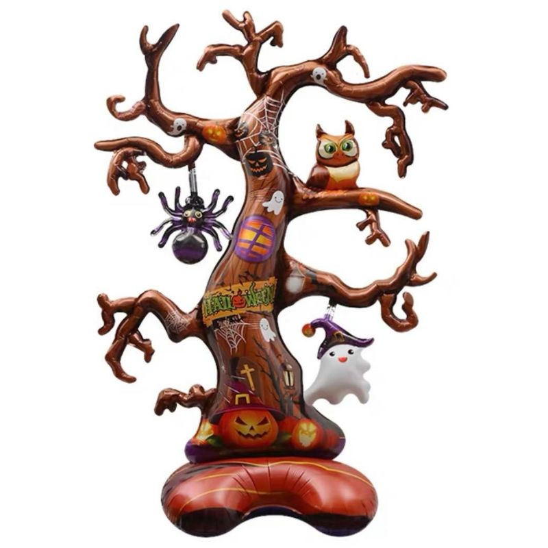 90x132cm Halloween Foil Balloon Display F0808 (Tree)