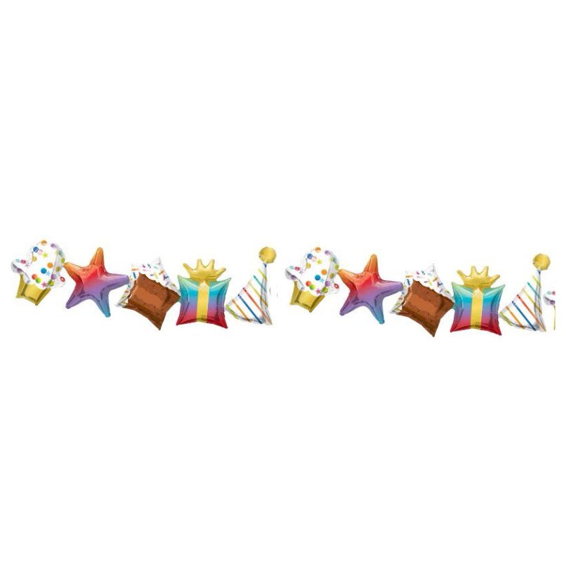 1m Party Garland Balloon Display (Assorted)