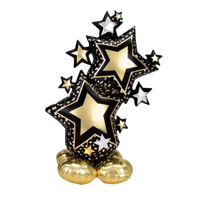42inch Foil Balloon Display TX-058 (Gold Star)