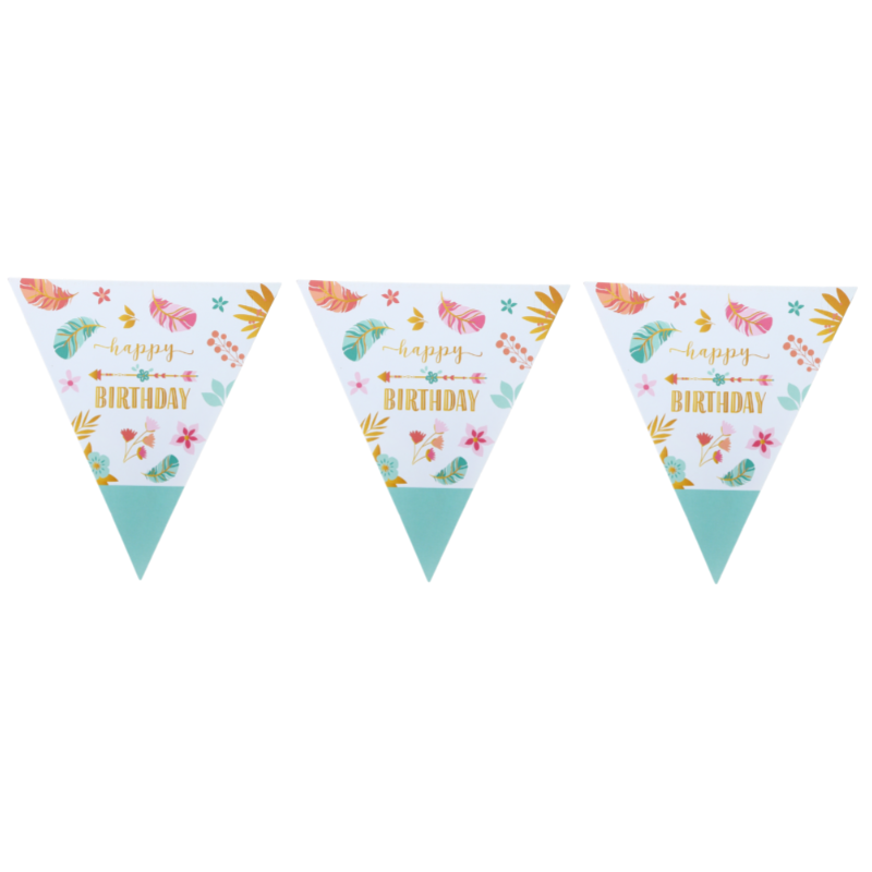 Floral Birthday Theme Tableware