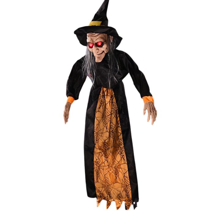 1.7m Halloween Witch With Sound and Lights