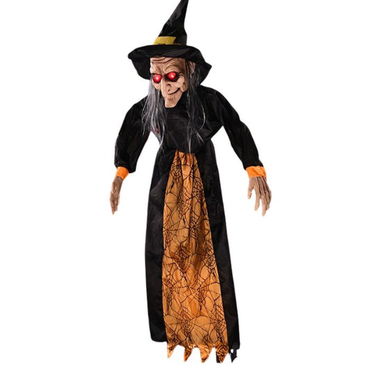 1.7m Halloween Witch With Sound and Lights